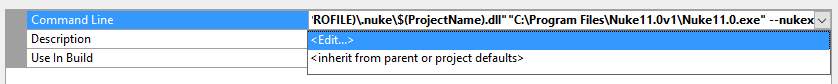 Visual Studio configuration for Nuke NDK